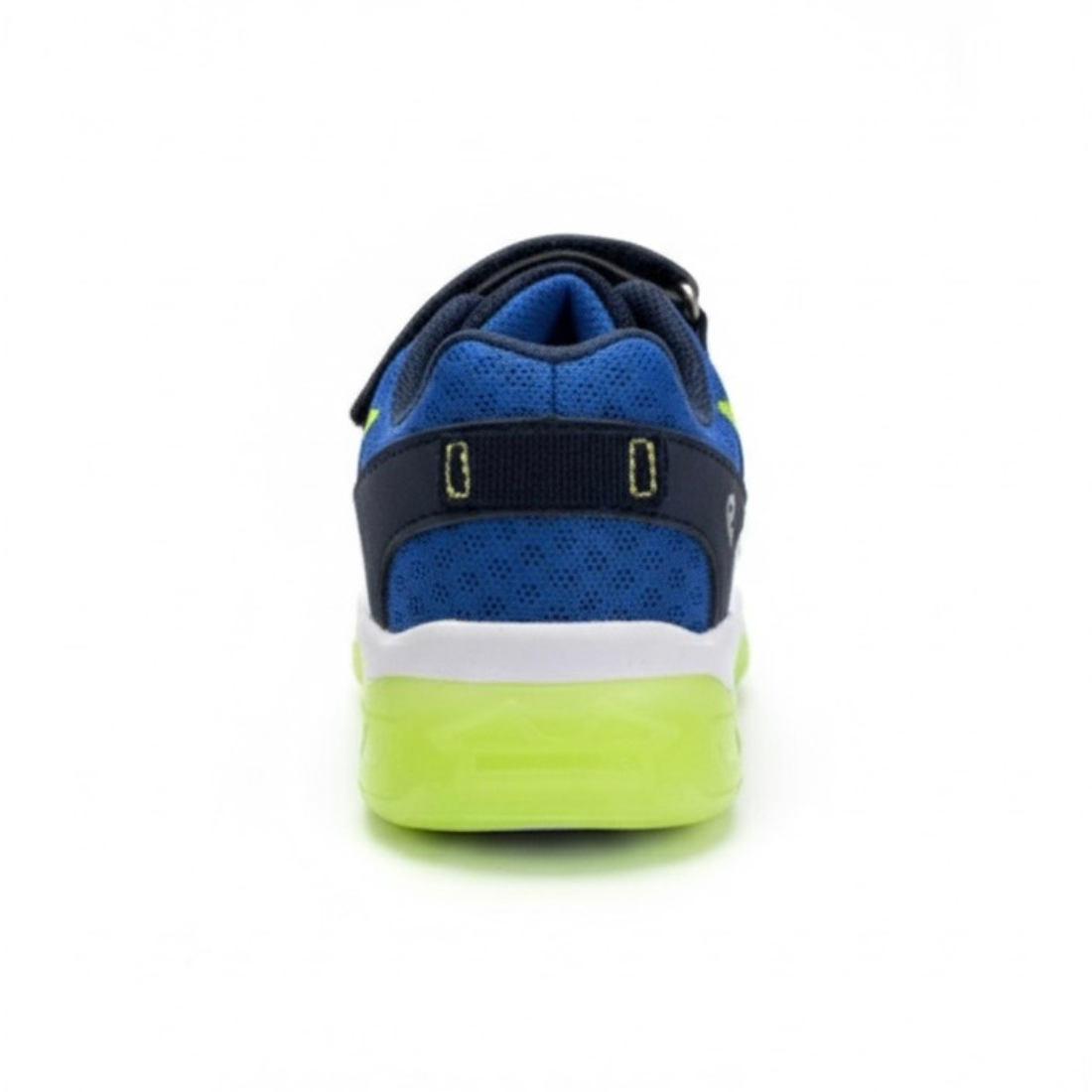 Baskets Garçon à Lumières LED – Bleu & Vert Flash - Image 3